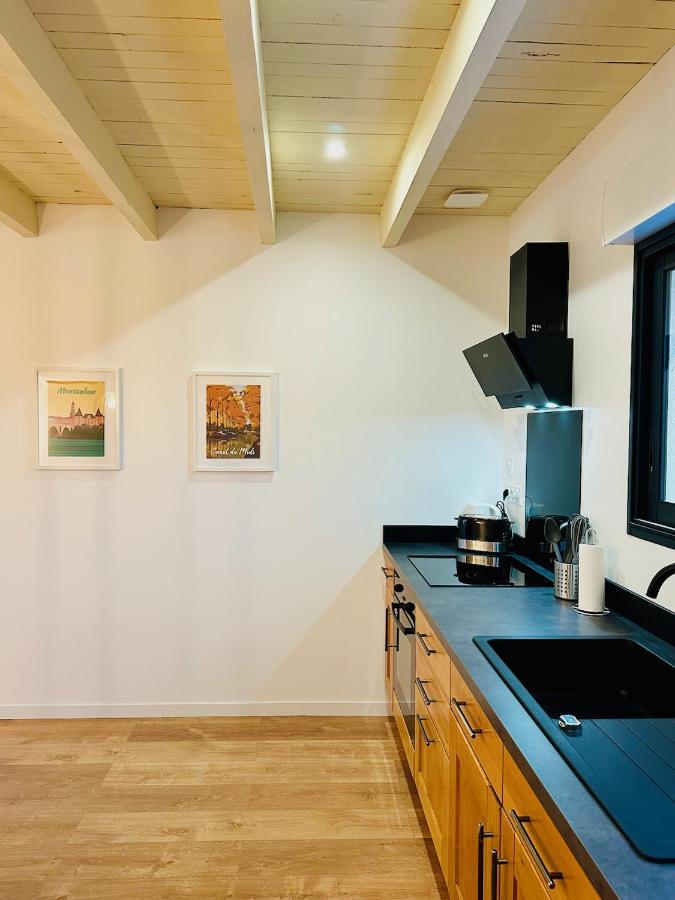 La Halte Occitane - Classe 3 Etoiles - Pour 6 Personnes, 3 Chambres, Parking, Terrasse, Tout Inclus Montauban Eksteriør bilde